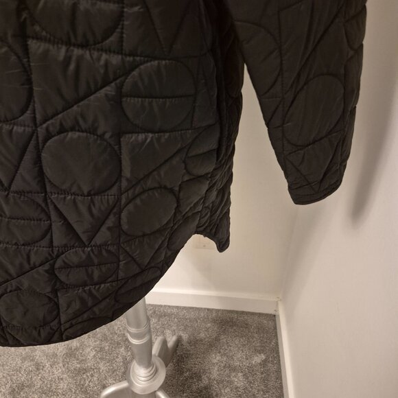 'Move' by H & M 3/4 length Quilted Jacket with Pockets Size M - Picture 8 of 9